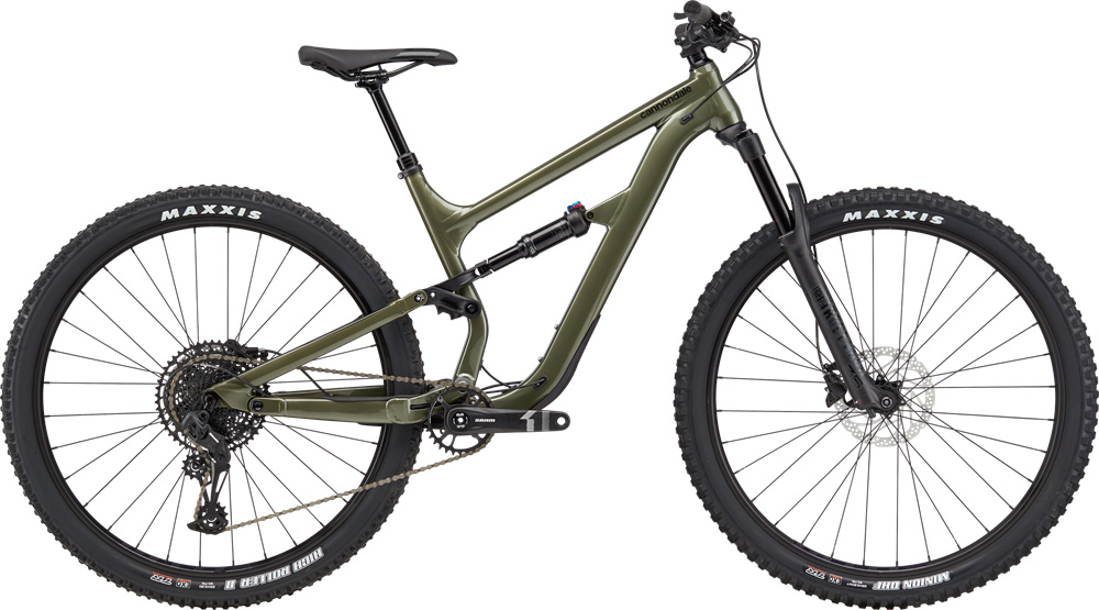 Фотографія ВЕЛОСИПЕД 29" CANNONDALE HABIT 5 (2020) 2020 Сіро-зелений 